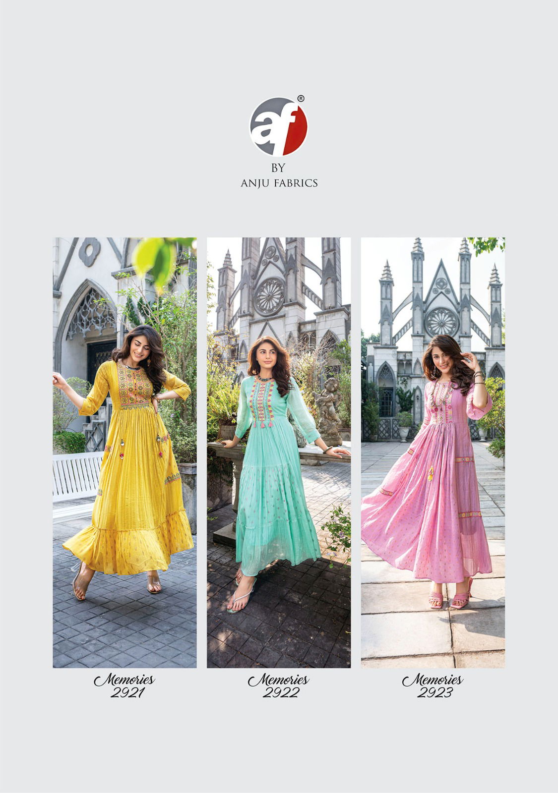 Memories Vol 4 By AF Cotton Party Wear Kurti Wholesale Market In Surat
